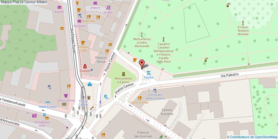 Piazza Cavour Milano