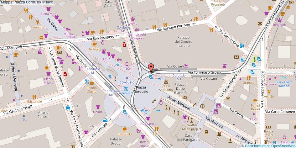Piazza Cordusio Milano