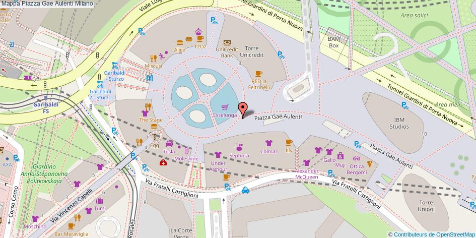 Piazza Gae Aulenti Milano