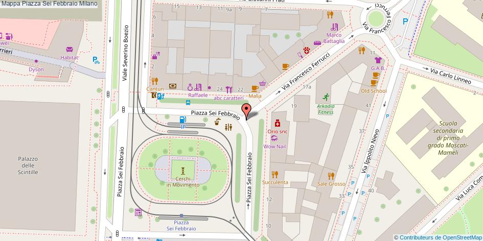 Piazza Sei Febbraio Milano