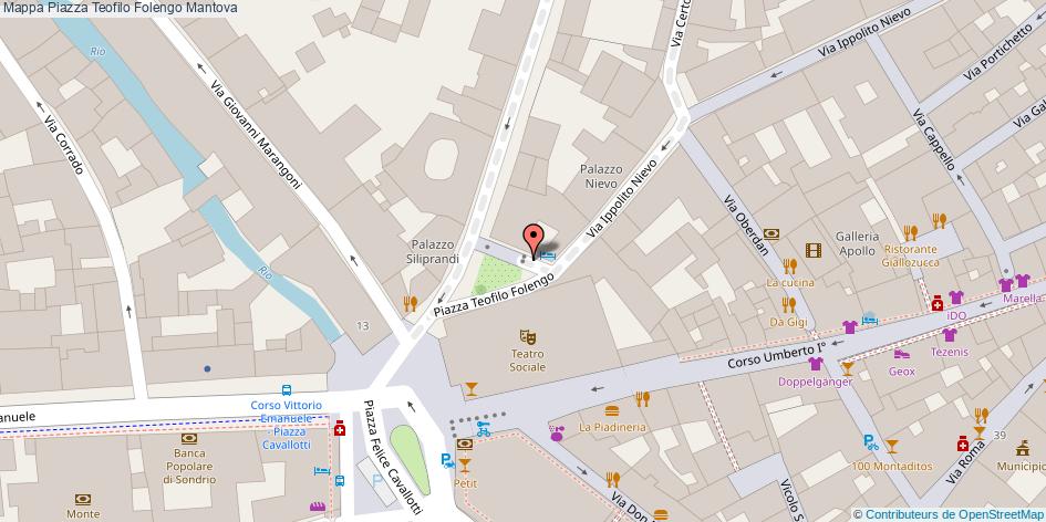Piazza Teofilo Folengo Mantova