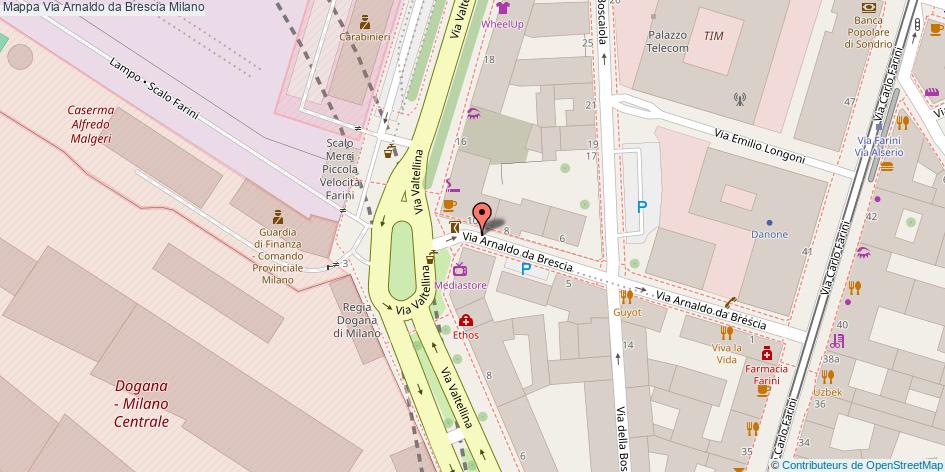 Via Arnaldo da Brescia Milano