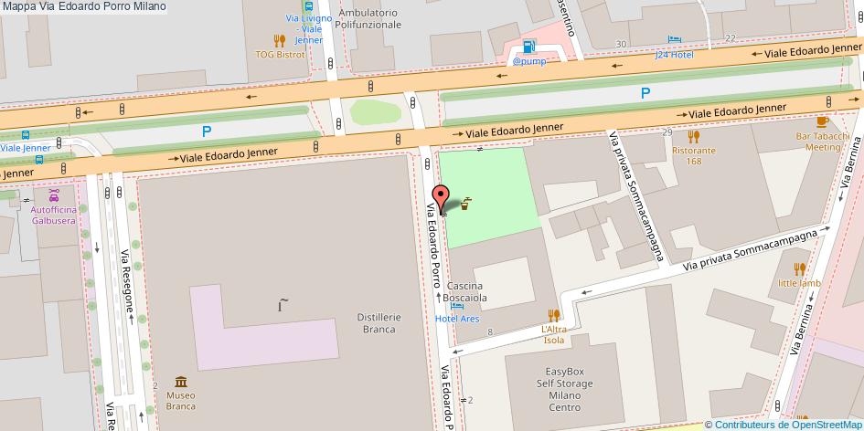 Via Edoardo Porro Milano