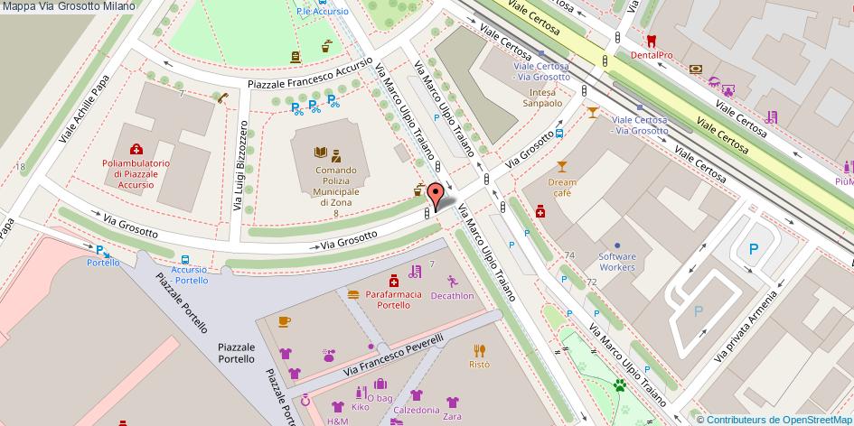 Via Grosotto Milano