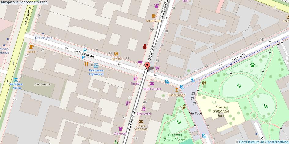 Via Lepontina Milano