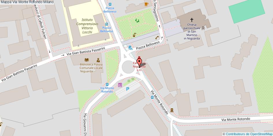 Via Monte Rotondo Milano