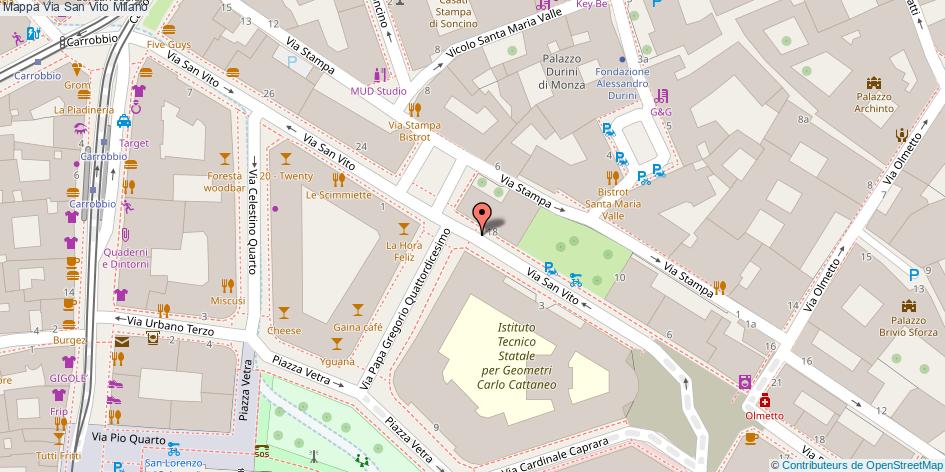 Via San Vito Milano