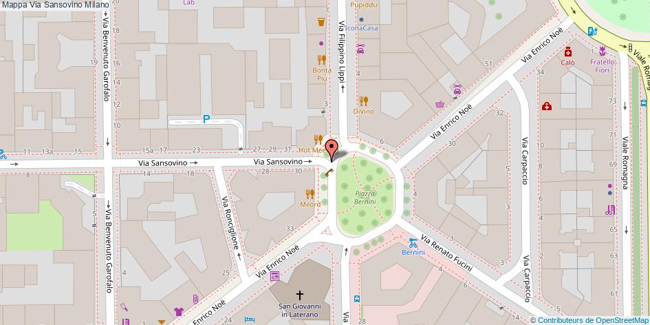 Via Sansovino Milano