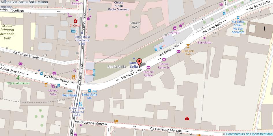 Via Santa Sofia Milano