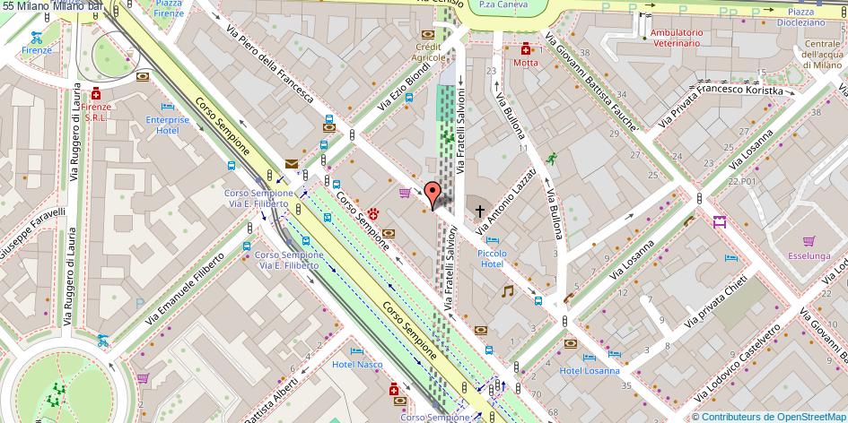 Mappa 55 Milano bar Milano