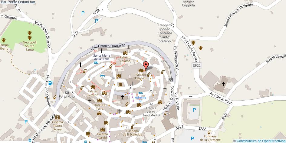 Mappa Bar Perso bar Ostuni