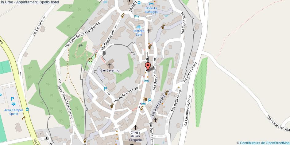 Mappa In Urbe - Appartamenti hotel Spello