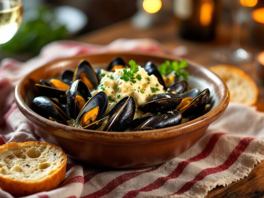 Cozze al Roquefort Cremose : Ricetta Facile e Deliziosa