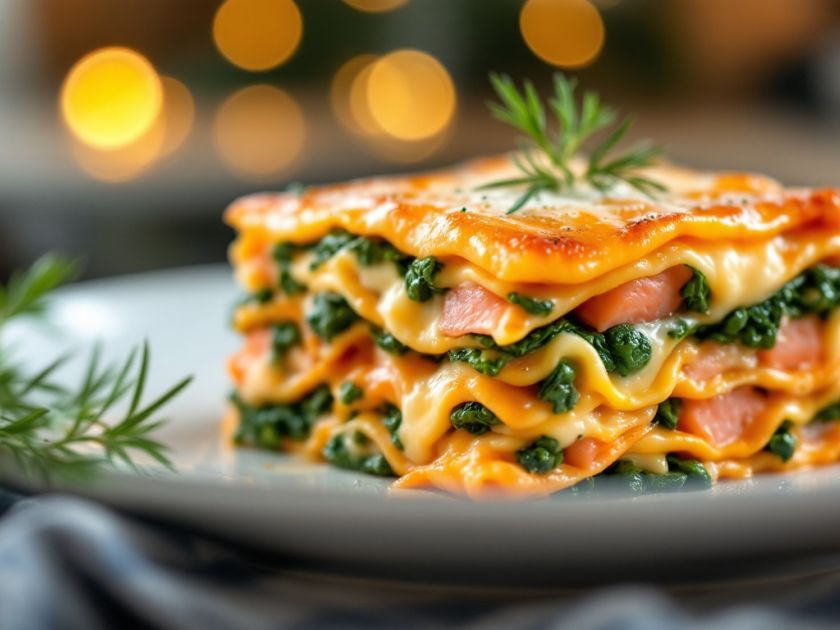 Lasagne Di Salmone E Spinaci Gustose