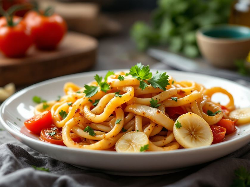 Ricetta di Calamari Saltati : Piatto Gustoso e Veloce