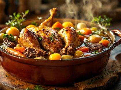 Poule al Pot-Au-Feu: Ricetta Tradizionale Facile