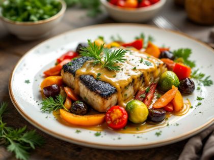 Filet di Merluzzo Nero alla Senape : Ricetta Gustosa e Facile