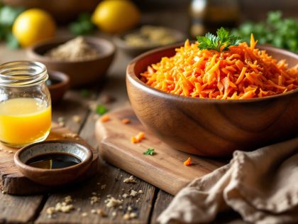 Vinaigrette Gustosa per Carote Grattugiate