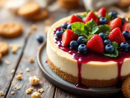 Cheesecake Senza Cottura: Un Dessert Cremoso E Facile