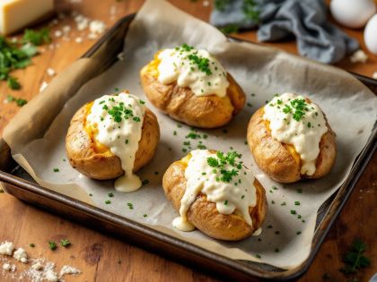 Patate Ripiene al Boursin : Ricetta Saporita
