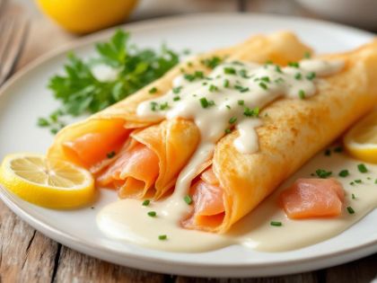 Deliziose Crepes al Salmone Affumicato: Ricetta Facile