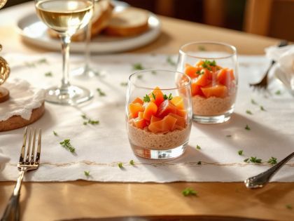 Verrine Di Salmone Affumicato E Rillettes Di Salmone : Una Ricetta Facile Di Antipastino