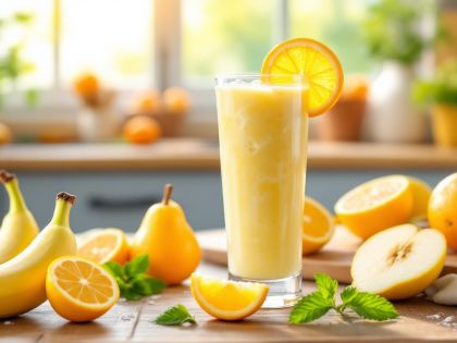 Succo di Frutta Energizzante alla Banana