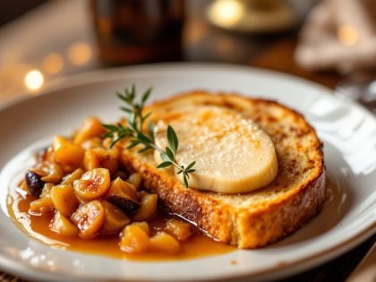 Foie Gras con Marmellata di Cipolle e Fichi