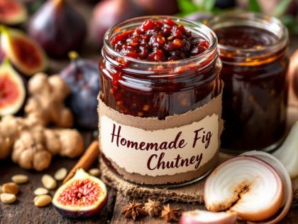 Chutney Di Fichi Fatti In Casa : Conserve Deliziosa E Aromatica