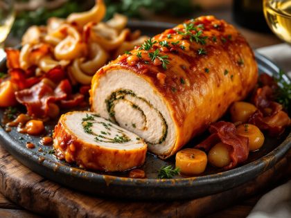 Arrosto di Tacchino Saporito alla Senape Antica