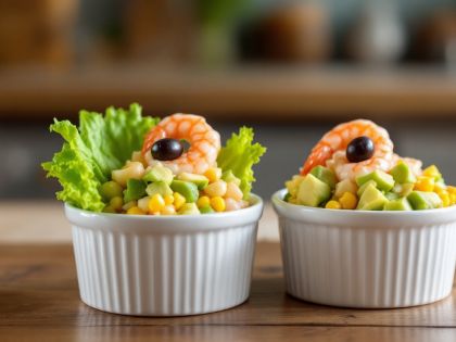 Avocado Gamberetti : Antipasto Fresco Equilibrato