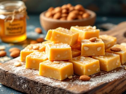 Ricetta di Torrone alle Mandorle Fatte in Casa