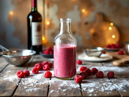 Crema di Lamponi Fatta in Casa per Kir Apéritif