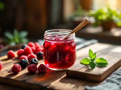 Gelatina Di Ribes A Maquereau E Lamponi Fatta In Casa