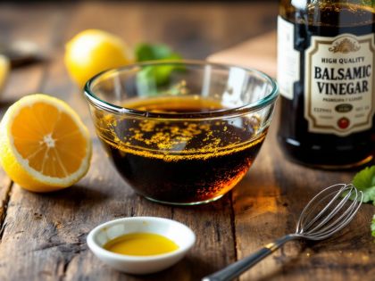 Vinaigrette Balsamica Fatta in Casa Facile