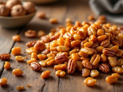 Noci Caramellate Fatto In Casa: Una Caramella Deliziosa e Facile